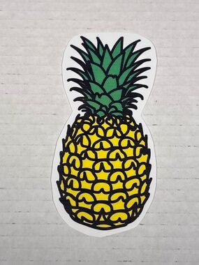 Pineapple Vinyl Cut Sticker